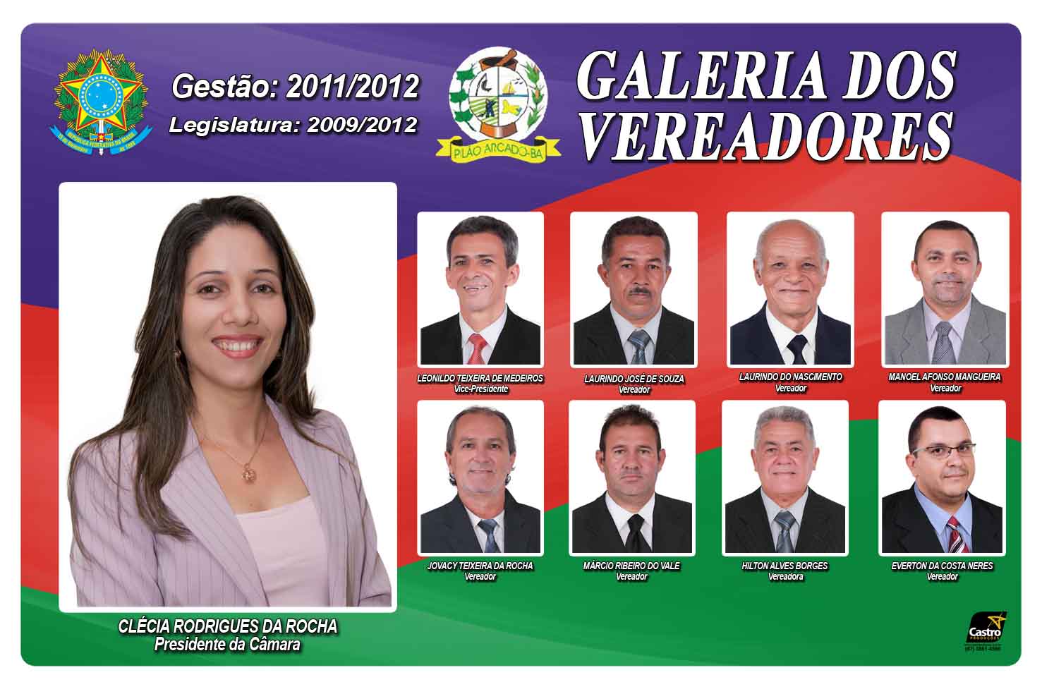 VEREADORES 2009 2012